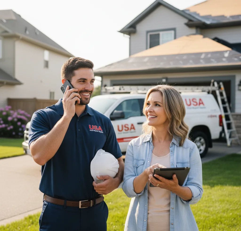 USA Roof Repair Experts customer support in Hoffman Estates