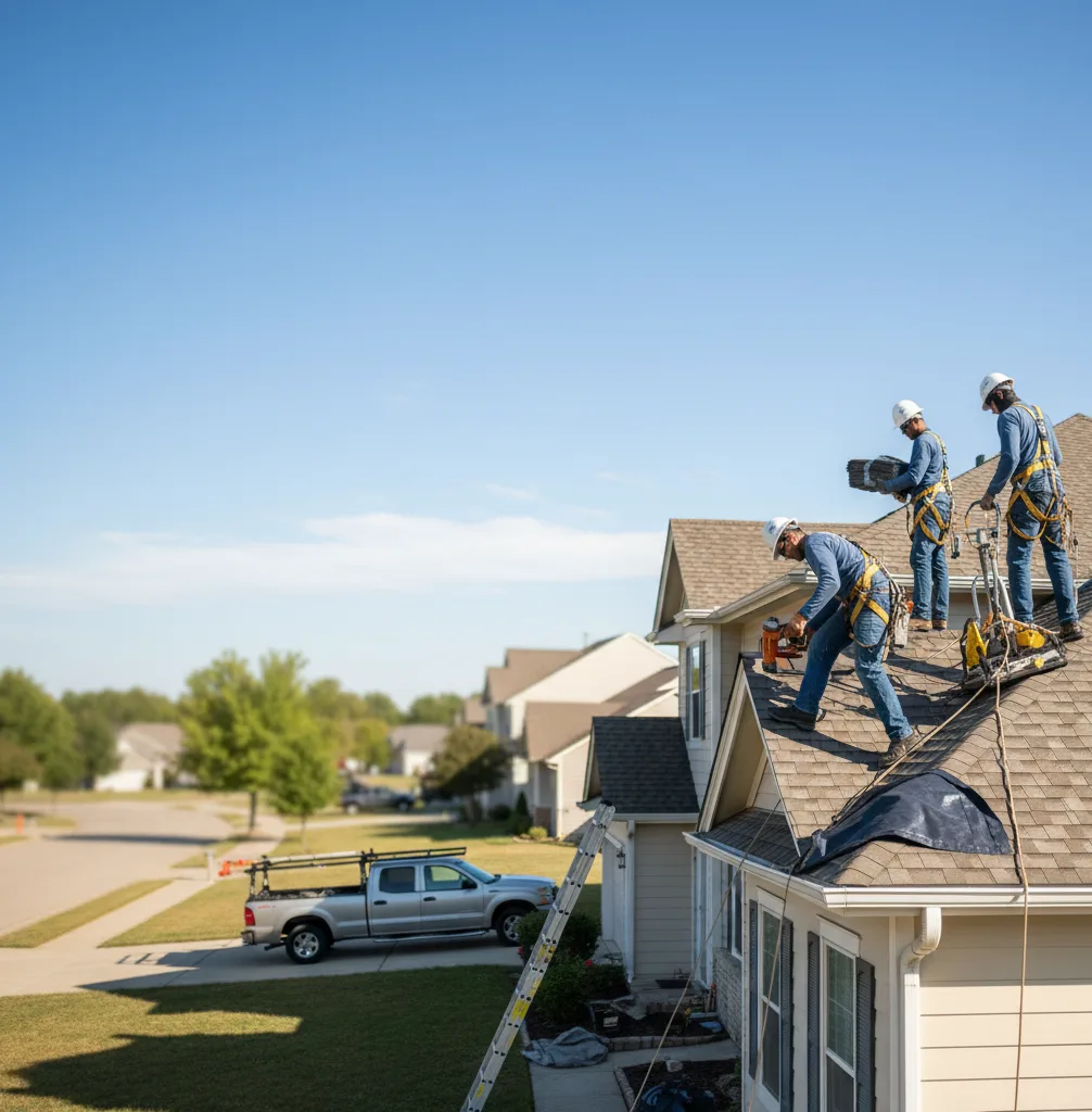 Roof Repair in Hoffman Estates